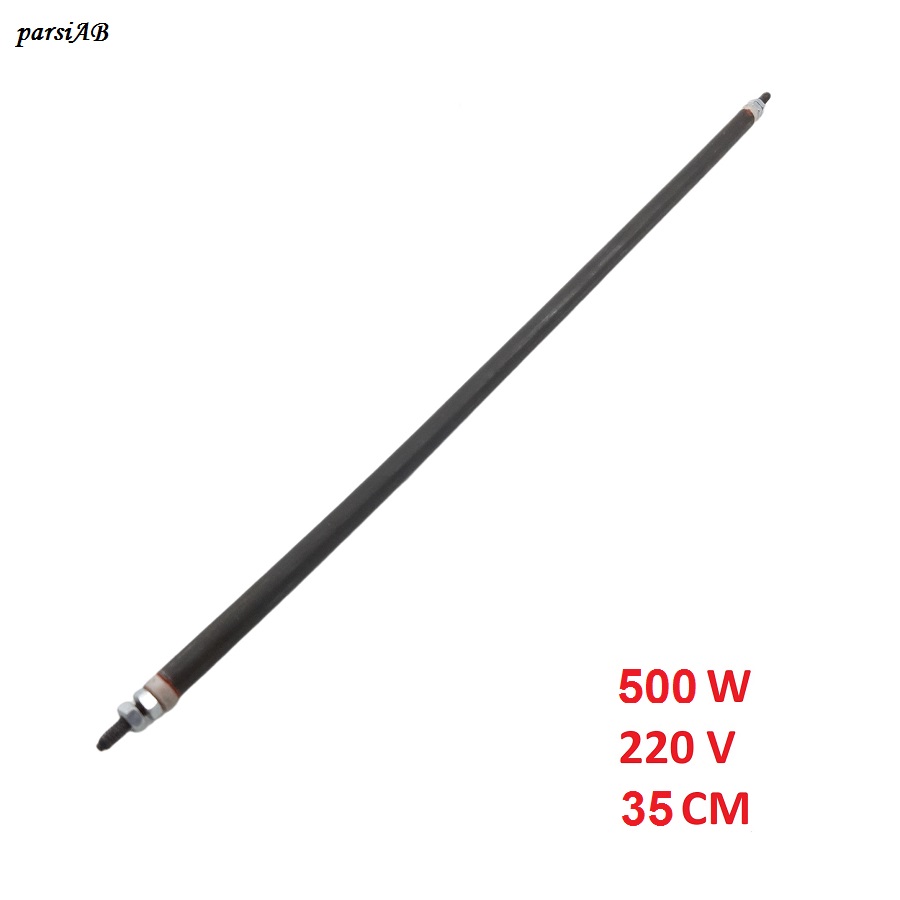 المنت دستگاه جوجه کشی 500 وات المنت دستگاه جوجه کشی (میله ای مدل 220V-500W) - تصویر 1